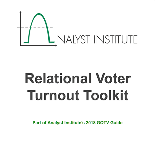Relational Voter Turnout Toolkit