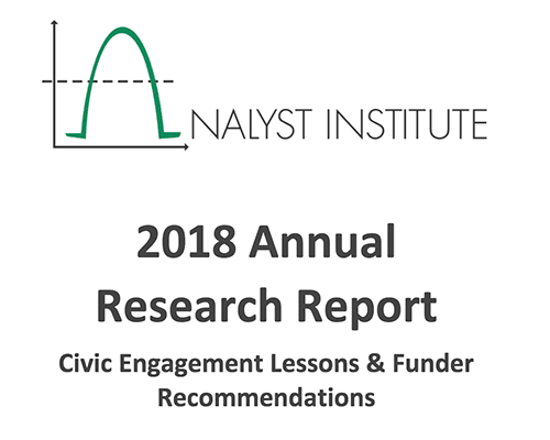 2018 Annual Research Report and Funder Recommendations